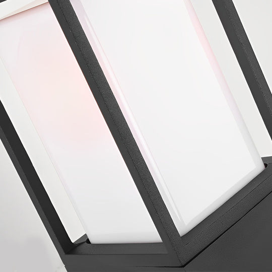 31.49 Inch High Black Aluminum Bollard Path Lights