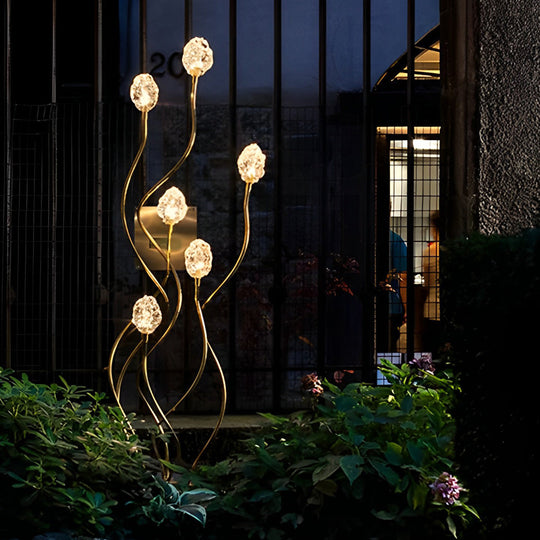 Outdoor Flower Bud LED Lawn Lights – Apple & Grape Designs