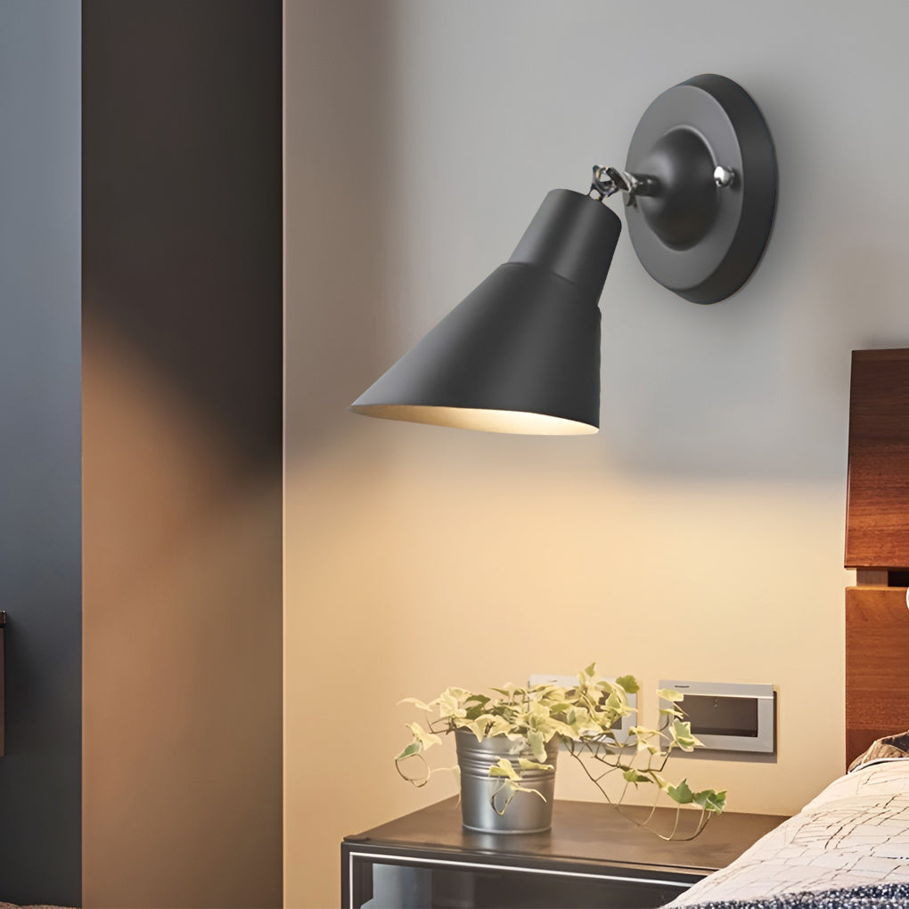 Adjustable Modern Wall Sconce with Rotating Arm Design