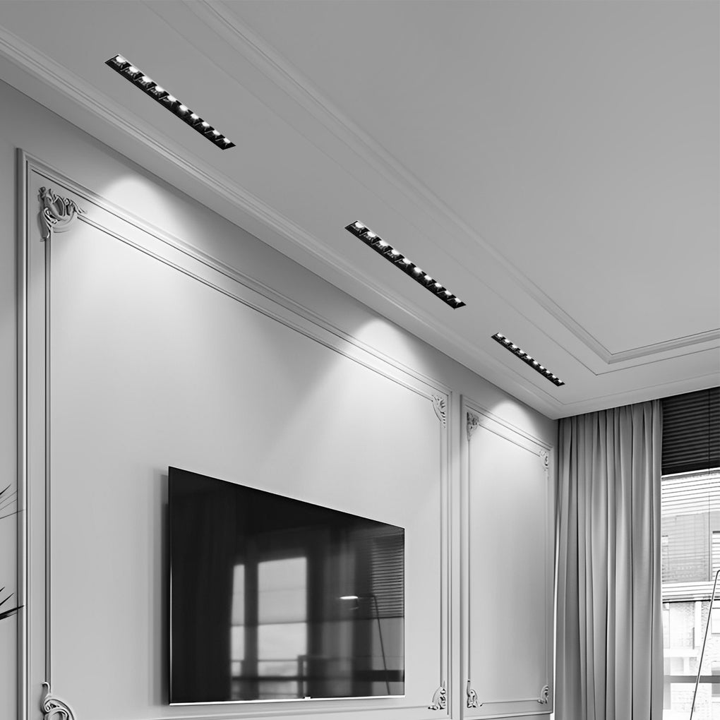Linear Trimless – Recessed Magnetic COB LED Downlight for Modern Homes and Commercial Spaces