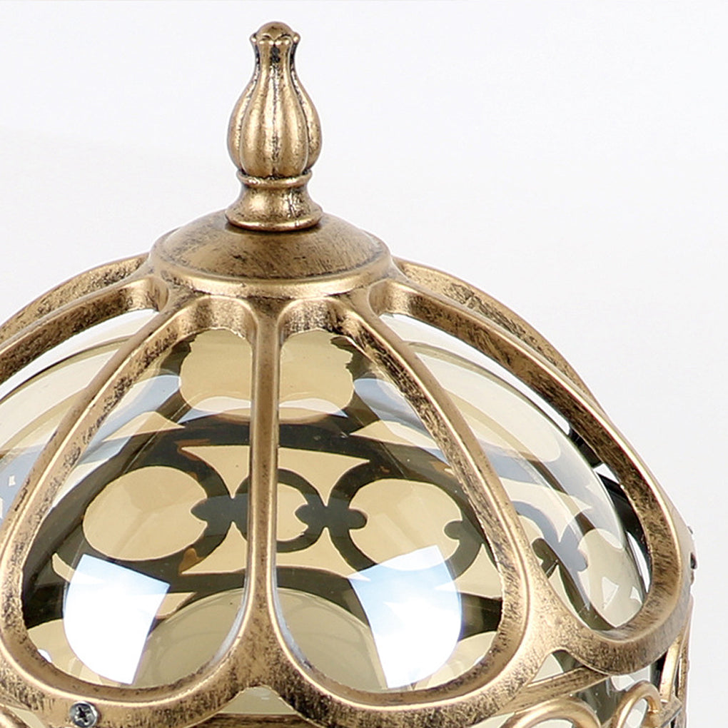 Creative Round Ball Waterproof LED European Style Fence Post Lights