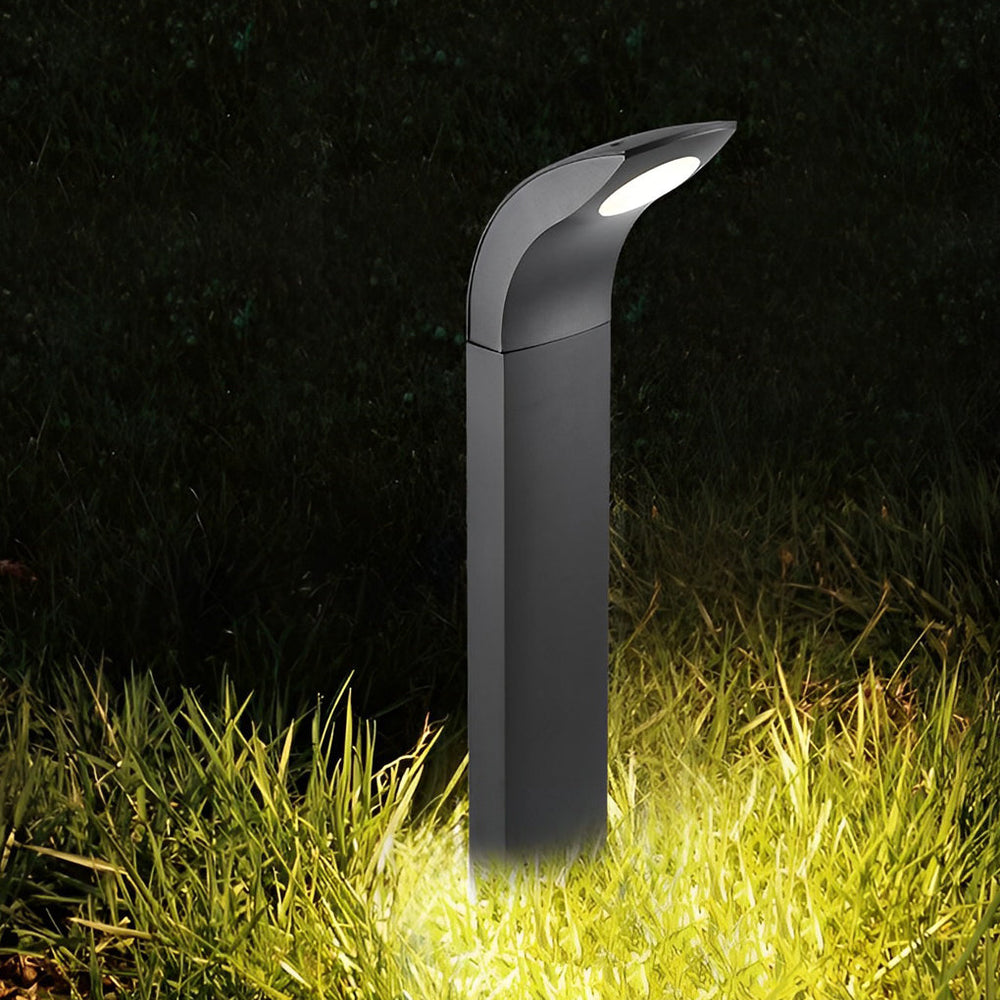 Curved Head COB LED Pathway Light