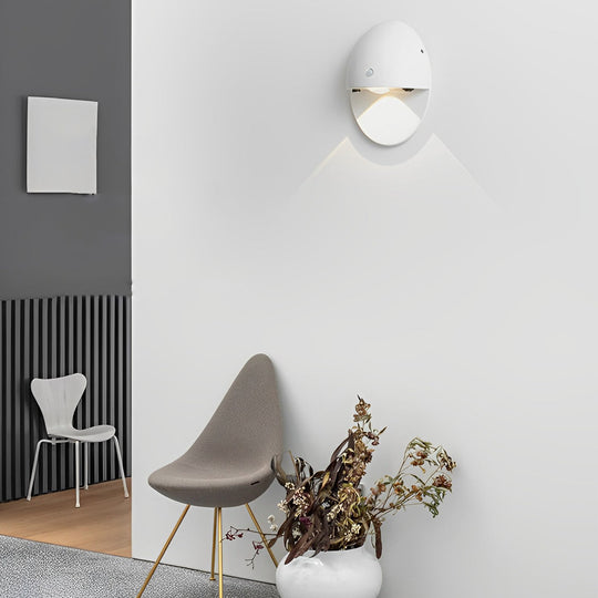 Oval USB Rechargeable Motion Sensor Magnetic Wall Lamp