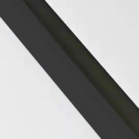 Interlaced Line Strips Waterproof LED Black Modern Outdoor Wall Lights