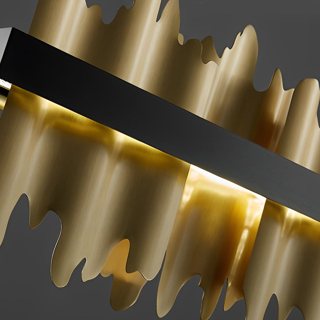 Mountains Shaped Stepless Dimming LED Postmodern Chandelier