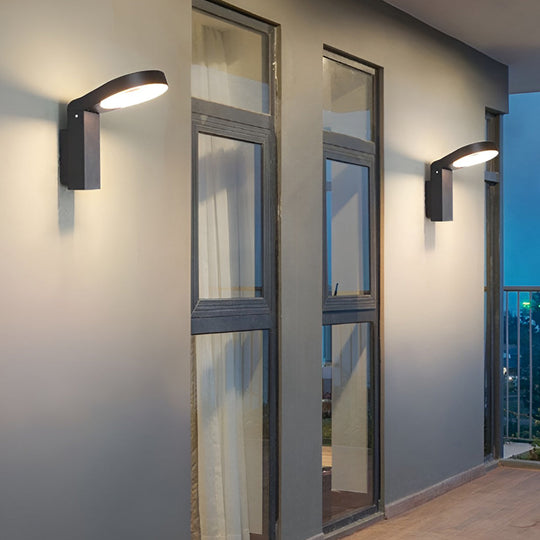 18W LED Ring Outdoor Wall and Pathway Light