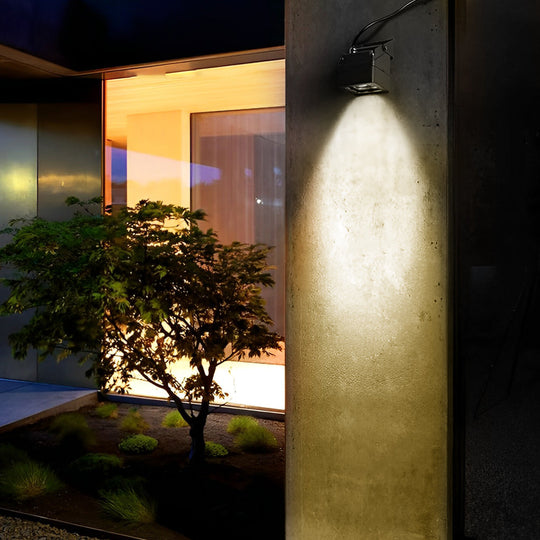 Adjustable Square Colorful LED Spotlight Waterproof Outdoor Wall Light