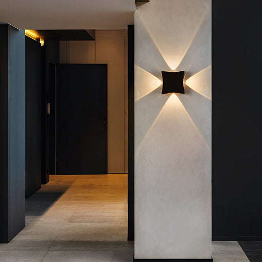 Four Way LED Waterproof Outdoor Wall Facade Light