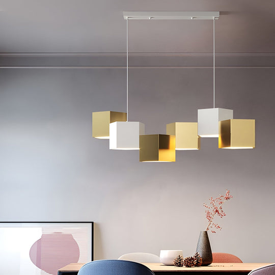 Creative Geometric LED Industrial Style Chandelier Pendant Light