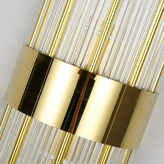 Simple Luxury Post-Modern Crystal LED Wall Lamp