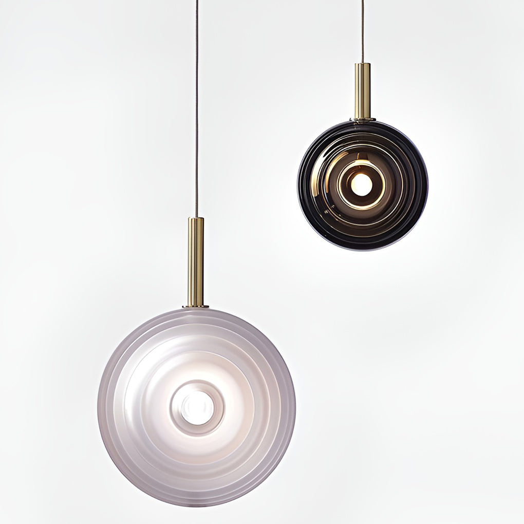 Creative Glass Round Modern Kitchen Island Pendant Light
