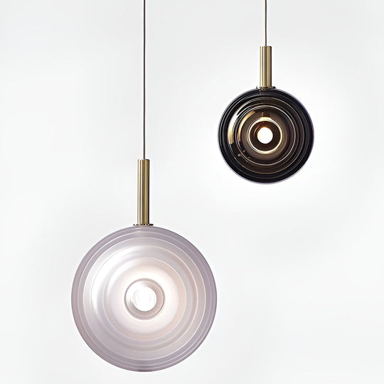 Creative Glass Round Modern Kitchen Island Pendant Light