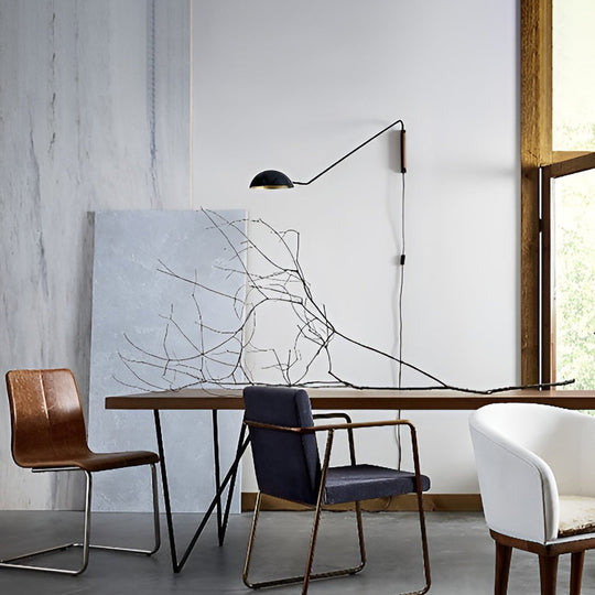 Adjustable Creative Nordic Swing Arm Wall Lamp