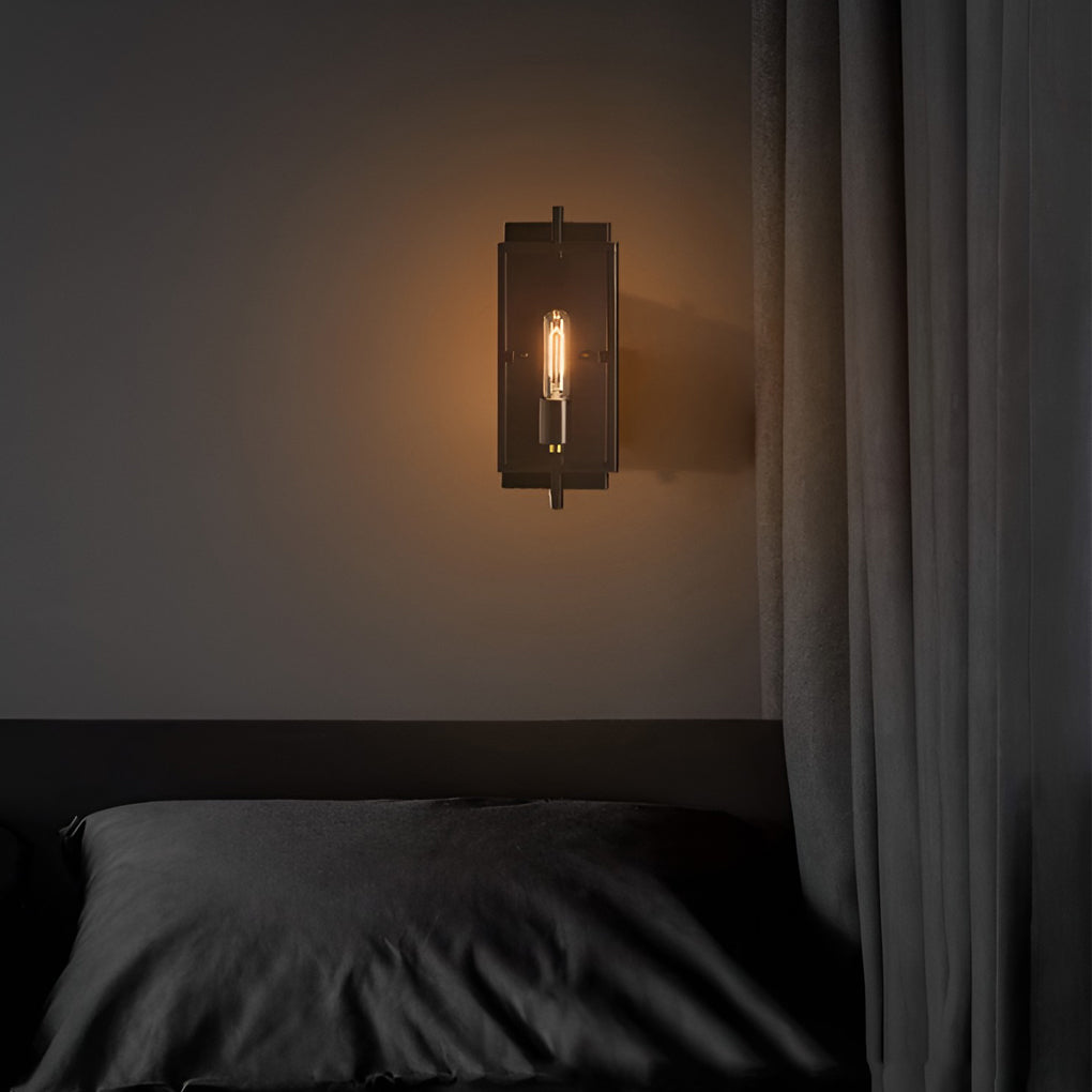 Creative Rectangular Industrial LED Wall Lamp