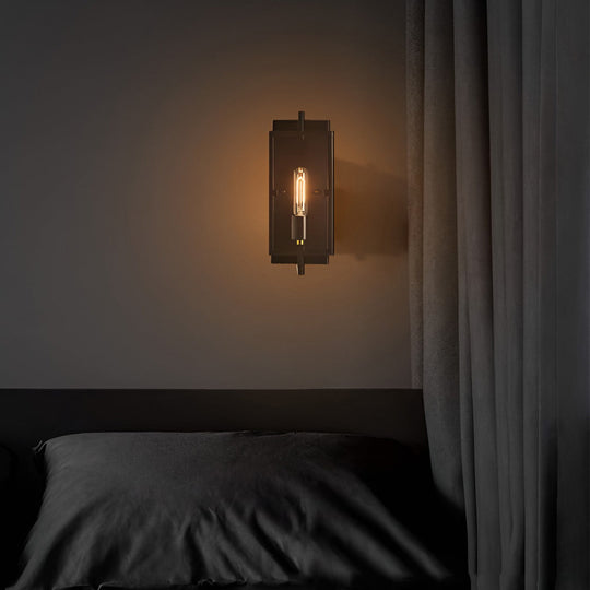 Creative Rectangular Industrial LED Wall Lamp