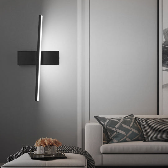 Modern 330° Rotatable LED Bar Wall Sconce – Adjustable Creative Wall Lamp