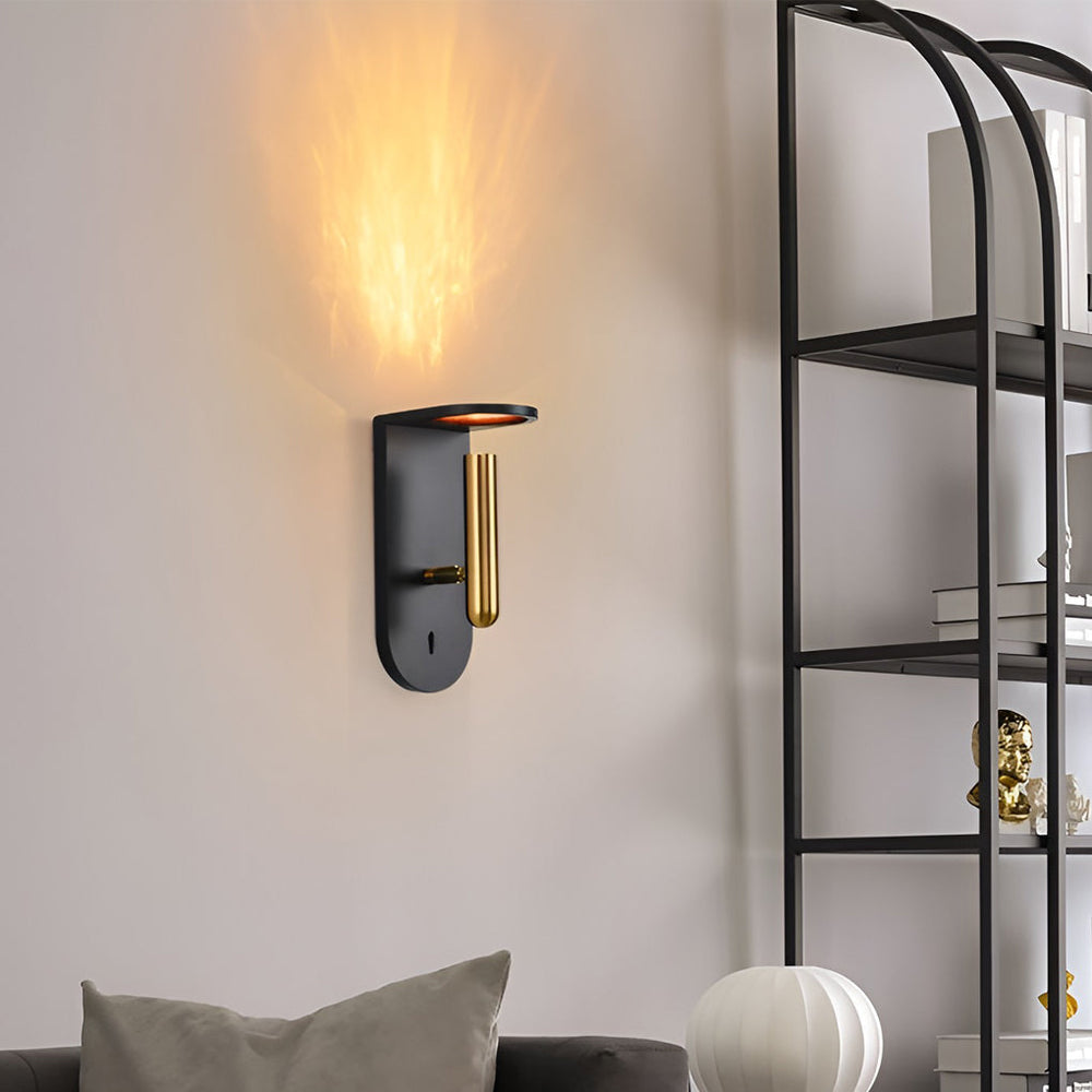 Creative 3W LED Flame Effect Nordic Wall Lamp