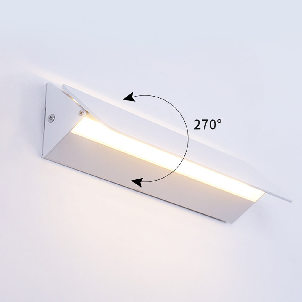 Rotatable Adjustable Rectangular LED Wall Lamp