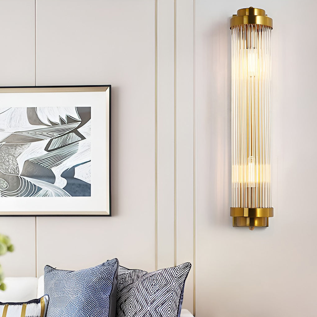Adjustable Crystal Golden Nordic LED Wall Lamp