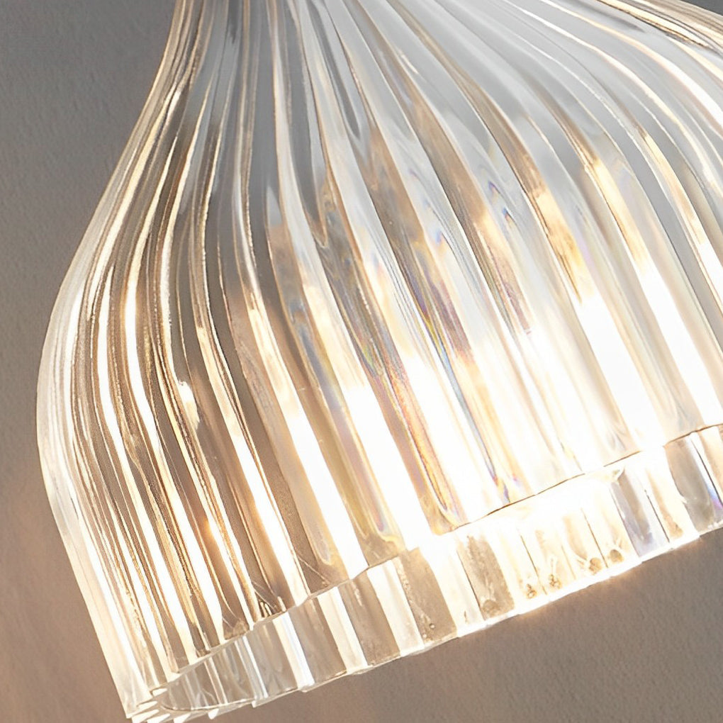 Creative Pleated Lampshade Iron Modern Wall Lamp
