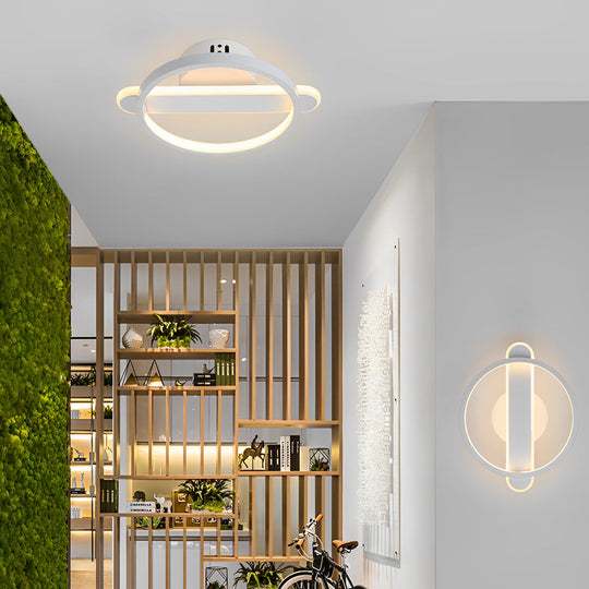 Circular Strip Modern Minimalist LED Wall Lamp