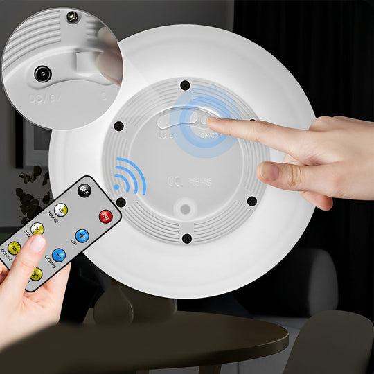 Waterproof Round LED Timing USB Rechargeable Outdoor Lantern