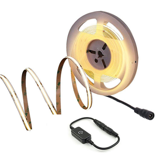 Flexible COB LED Strip Lights Waterproof Spotless Design