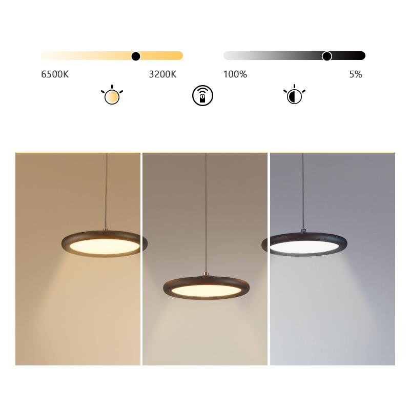 3-Piece Set Geometric Modern LED Pendant Light Fixtures