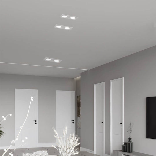 8.3-Inch Dual Head 10W LED Recessed Ceiling Downlight