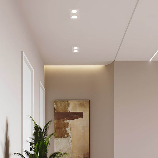 8.3-Inch Dual Head 10W LED Recessed Ceiling Downlight
