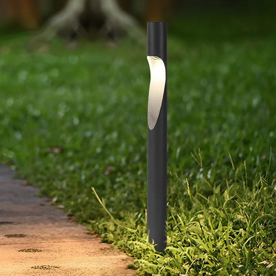 Gray Stainless Steel LED Outdoor Pathway Light
