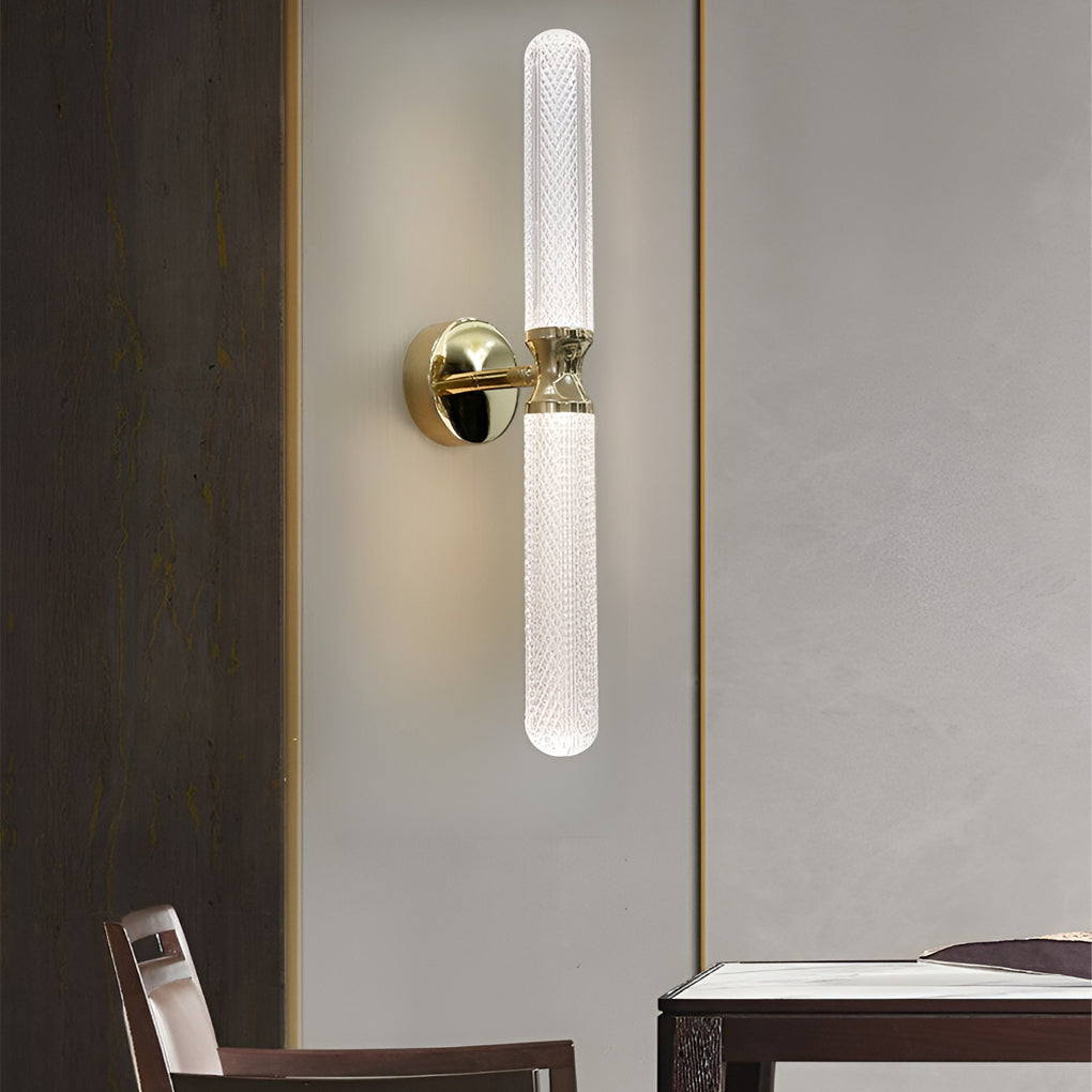 Minimalist Strip LED Wall Sconce with 3-Step Dimming