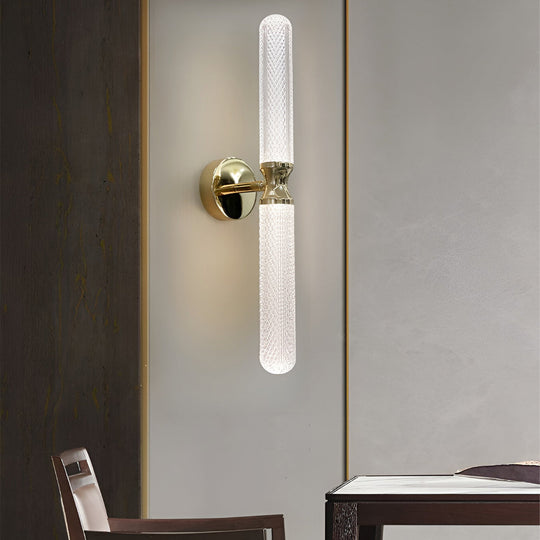 Minimalist Strip LED Wall Sconce with 3-Step Dimming
