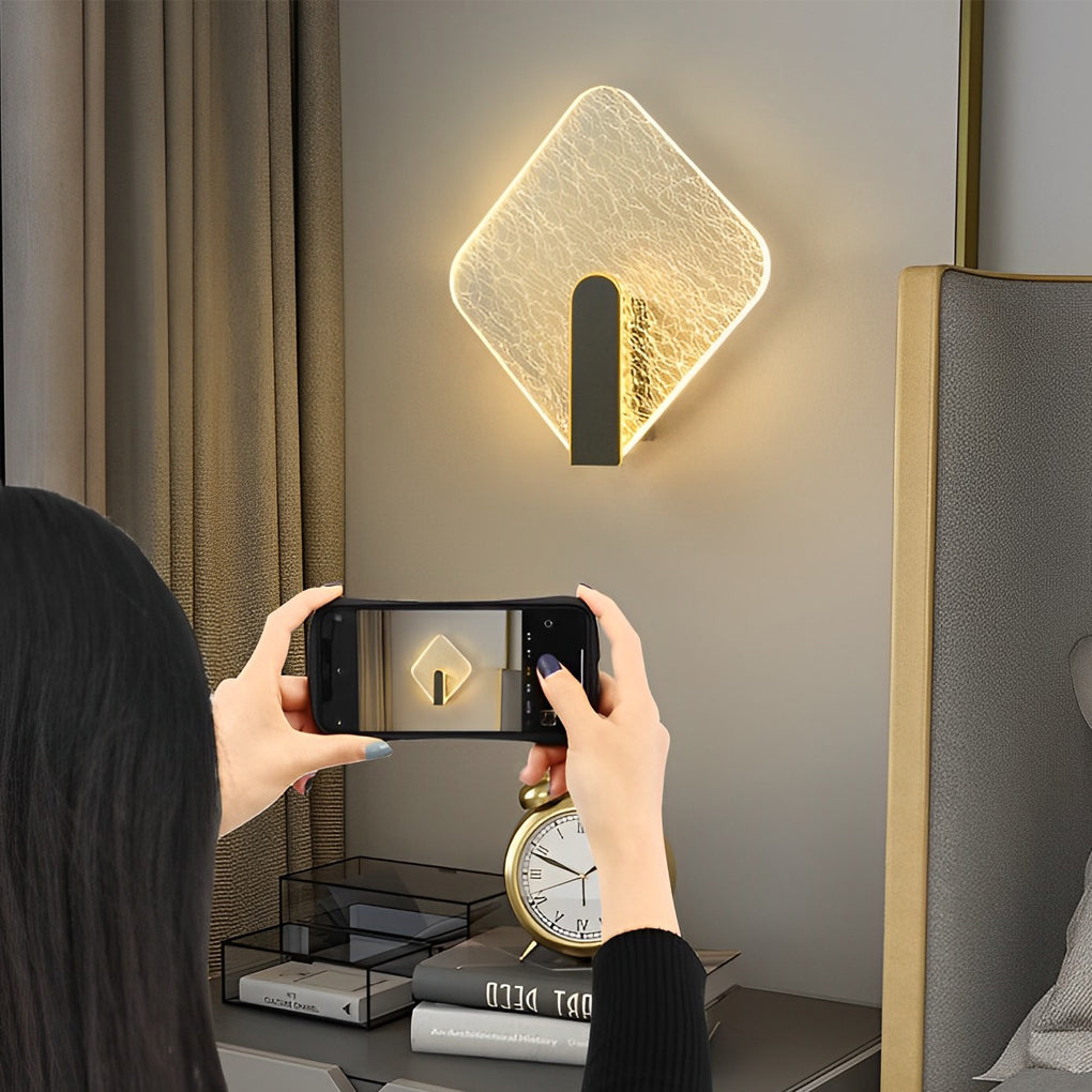 Minimalist Round and Square Modern LED Wall Lamp
