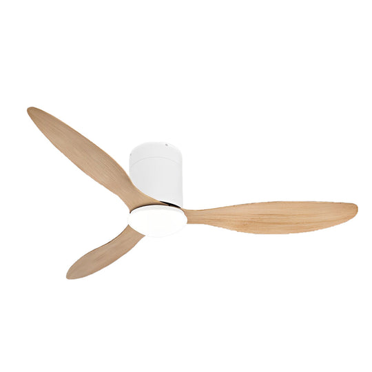 3-Blade Modern Ceiling Fan with Dimmable LED Light and Remote Control