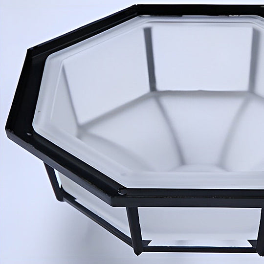 Outdoor Waterproof Aluminum Glass LED European Style Ceiling Light