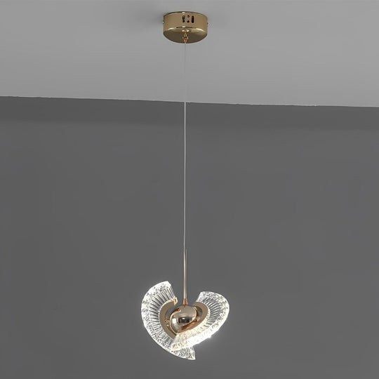 Creative Circle Anodized Acrylic LED Modern Pendant Light
