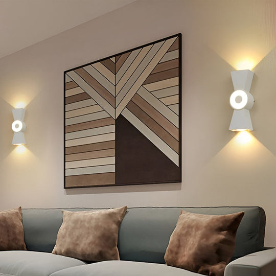 LED Up and Down Lights – Modern Waterproof Wall Washer Lamp