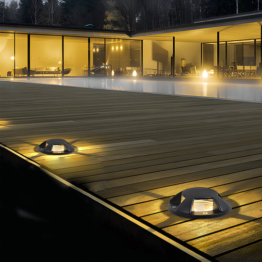 Horizontal LED Deck and Stair Ground Light Waterproof