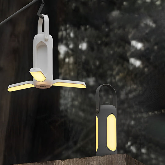 Adjustable Cover USB Rechargeable Dimmable LED Camping Lamp