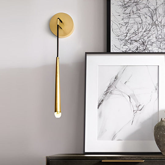 Creative Strip Crystal LED Wall Sconce – Nordic Modern Accent Light
