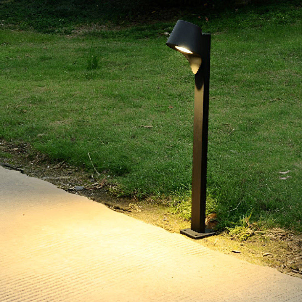 10W LED Black Minimalist Outdoor Pathway Light