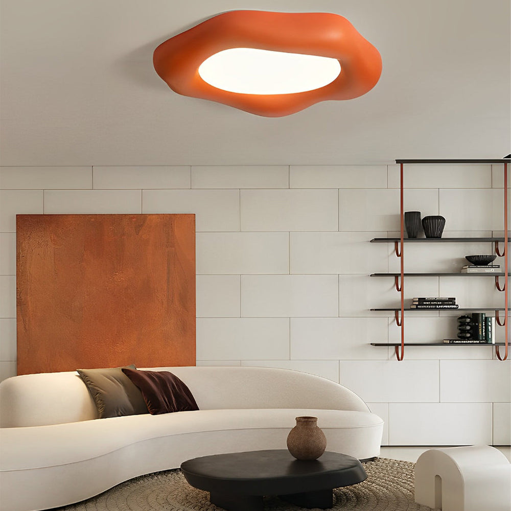 Clouds Handmade LED Three Step Dimming Japanese-Style Ceiling Light