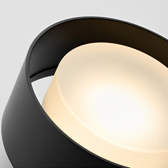 Small Round Aluminum LED Modern Minimalist Surface Mounted Ceiling Light