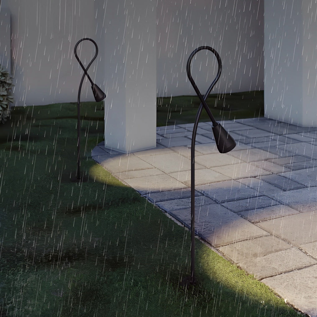 Arched Gooseneck Waterproof LED Pathway Light