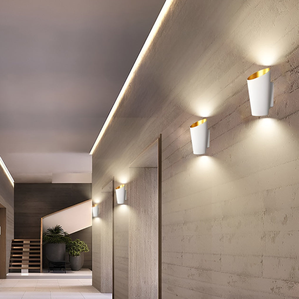 Cylindrical Waterproof 10W LED Up and Down Wall Lamp