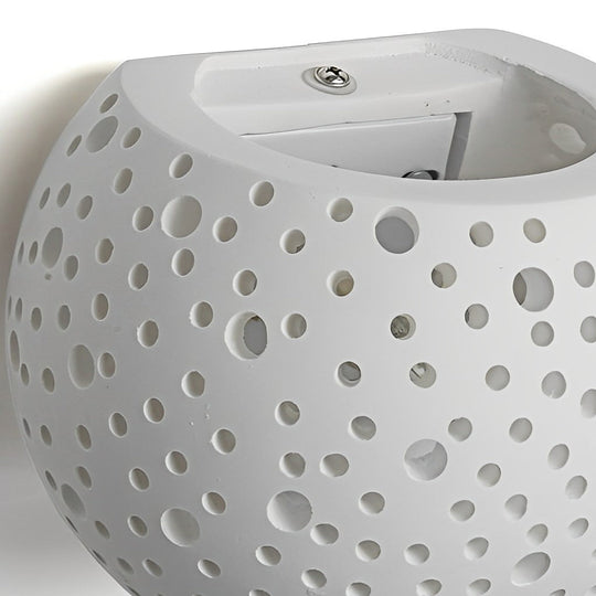 Round Hollow LED Up and Down Modern Wall Lamp