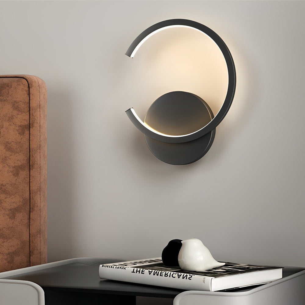 Round Stepless Dimming Nordic LED Wall Lamp
