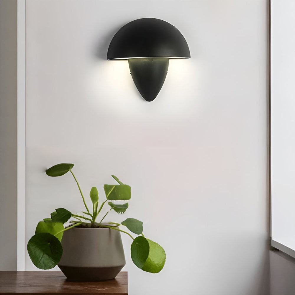 Mushroom Shaped Waterproof LED Outdoor Wall Lamp
