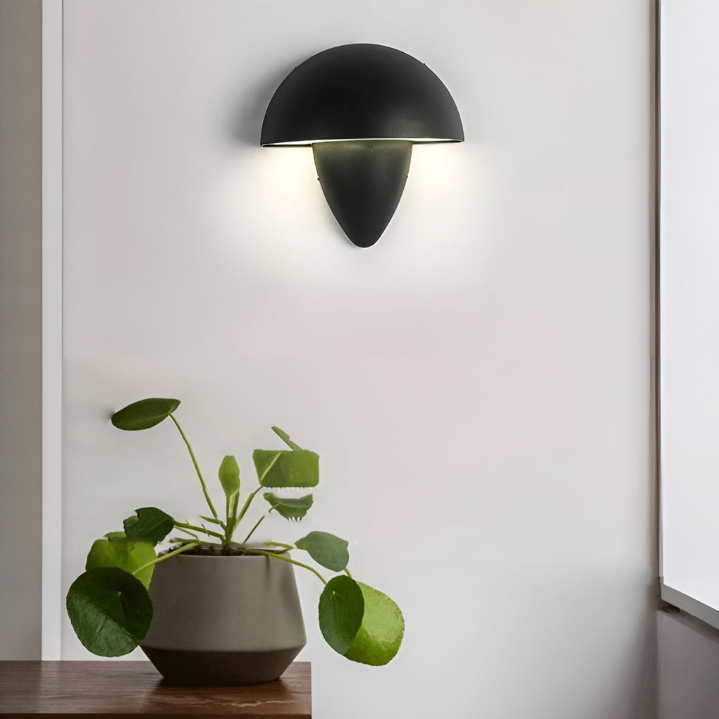 Mushroom Shaped Waterproof LED Outdoor Wall Lamp